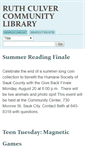 Mobile Screenshot of pdslibrary.org